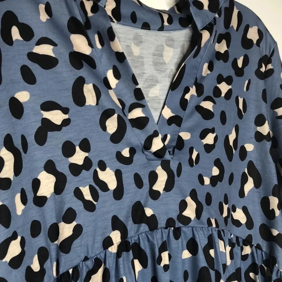 🌸NEW🌸 Animal Print Baby Doll Top - Picture 2 of 7